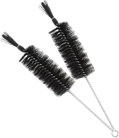 KICHOUSE 2pcs Laboratory Beaker Brush Nylon Bottle Cleaner Portable Bottle Brush for Test Tubes Soft Bristles for Multi-use Cleaning