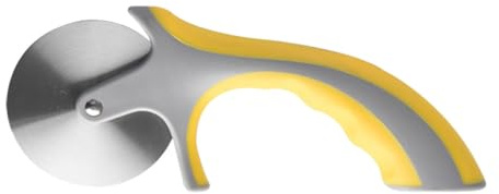 DIYEAH Cortador de Pizza Rueda Antiadherente con Mango Ergonómico Acero Inoxidable de Alimenticio Práctico y Fácil de Limpiar para Uso Doméstico y Profesional