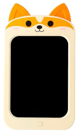 Bloc-notes LCD portable pour enfants - Tableau à croquis effaçable avec bouton d'effacement pour salle de classe et voyage - Tablette LCD