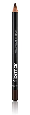 Flormar Waterproof Eyeliner – lápiz de ojos resistente al agua y a prueba de manchas, color intenso y larga duración, fácil aplicación, textura cremosa con acabado profesional, 105 Warm Brown