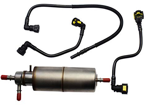 eGang Auto Neues KL437 Kraftstofffilter-Kit mit 3-teiligen Kraftstoffleitungen 1634770701,1634702864,1634702964,1634703764 Für ML55 ML320 ML430 1998 1999 2000 2001 2002 2003