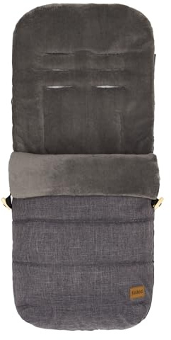 Fillikid Winterfußsack Lanin Exclusiv | Für Kinderwagen, Sportwagen & Buggy, mit Anti-Rutschschutz, weicher Thermo-Fleece