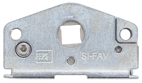 FEPS Gear Getriebegehäuse inkl. Zahnrad Schneckengehäuse als Ersatz für Fenstergetriebe der Marke Siegenia Serie Favorit Getriebeschloss Dornmaß 16mm