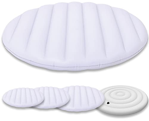 Avenli CleanPlus runde aufblasbare Abdeckung Spa/Whirlpool Thermoabdeckung (125x125x18cm)
