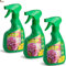 BricoLoco.com Insecticida, fungicida, acaricida. ¡¡¡ PACK 3 uds. !!! Triple acción polivalente plantas interior o exterior. Contra pulgón, cochinilla, mildiu, ácaros... (3)