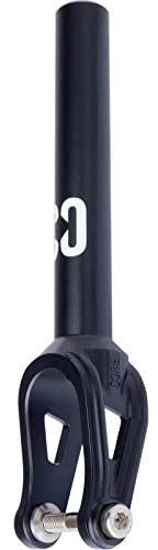 Core IHC Stunt Scooter Forks - SL2 Super Lightweight Threadless Forks for Custom Scooters Integrated spacers & Axle Included fits up to 120mm Wheels - Black