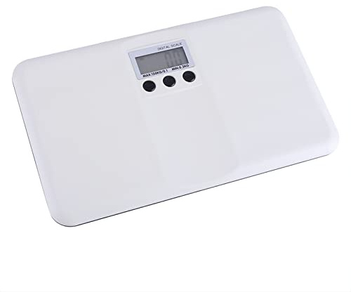 Digitale Elektronische Waage Yusat LCD-Digitalwaage mit Ein-/Tara-Funktion Batterie Schwach/Sperralarm Baby-Haustiere