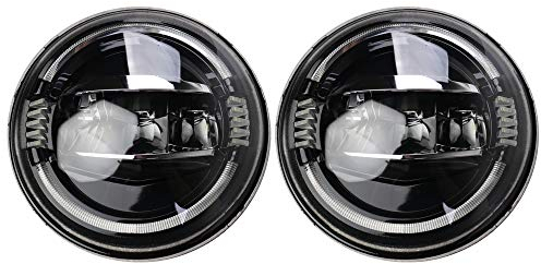 SXMA 7 Runder 100W LED Scheinwerfer Arbeitsscheinwerfer Scheinwerfer Fern-/Abblendlicht Blinker LED Scheinwerfer Arbeitsscheinwerfer für JEE p JK W Rangler 2007-2017
