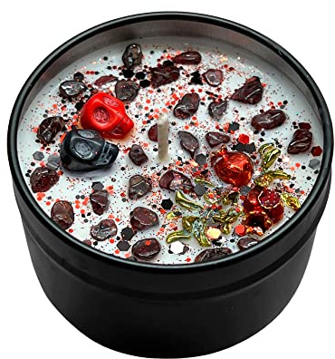 Special Edition Persephone Offering Ritual Candle | Queen of Underworld Witchcraft Altar Spell Magic Deity Scented Intention Devotional Gift