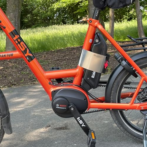 E-Bike-Akkuschloss „Kattfix“ für i:SY Fahrräder, E-Bike Akku-Diebstahlsicherung (Akkukapazität 500 Wh)