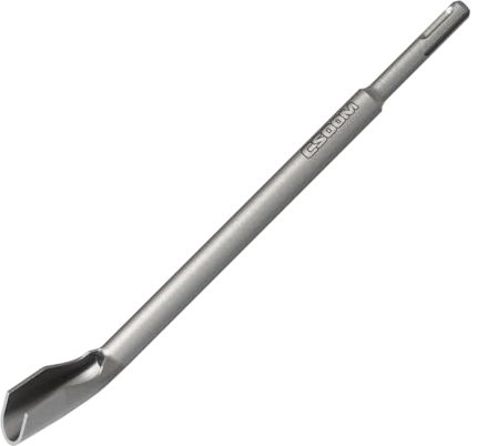 CSOOM Scalpello per canale SDS-PLUS, scalpello cavo universale, per un inserimento preciso di canali stretti in calcestruzzo, ristrutturazione e ristrutturazione