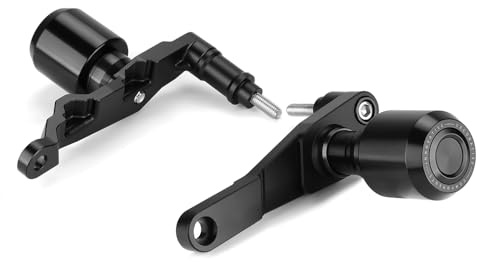 Modeer Motorrad Sturzpads Kompatibel mit H.onda CB650R / E-Clutch 2024 2025 | CBR650R / E-Clutch 2024 2025 Antikollision Rahmen Slider Sturzschutz Crashpads zubehör (schwarz)