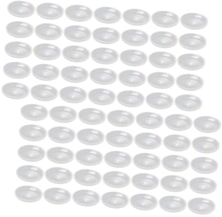 Vaguelly 100pcs Plastic Candle Drip Protectors for Candlestick Holders, Prevent Wax Dripping and Protect Hands from Wax Burn, for Special Church and Christmas Candle Services