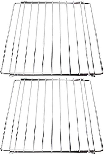 SPARES2GO Universal-Backofenregal, verstellbar, ausziehbar, klein, für Wohnwagen/Wohnmobil (2 Stück)