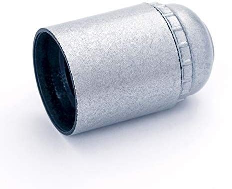 Fassung E27 PVC Kunststoff Lampenfassung Leuchtenfassung (silber)