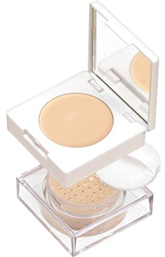 Kryolan Dermacolor Twin Set 2.5g Camouflage, 5g Fixierpuder D1w-P11