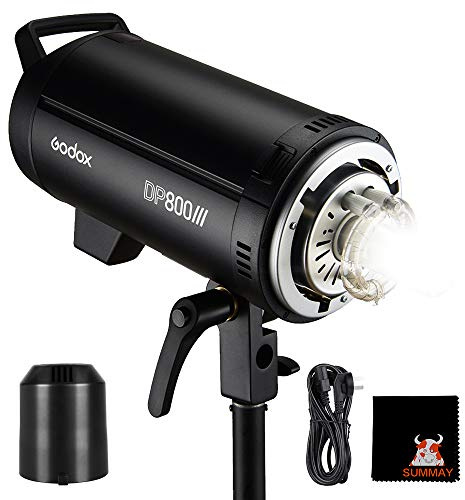 GODOX DP800III Professional Studio Flash 1s Recycling Time GN126 5600k 800Ws Bowens Mount 150W Modeling Lamp