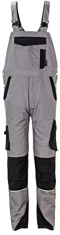 Planam Norit Herren Latzhose Zink schwarz Modell 6526 Größe 50