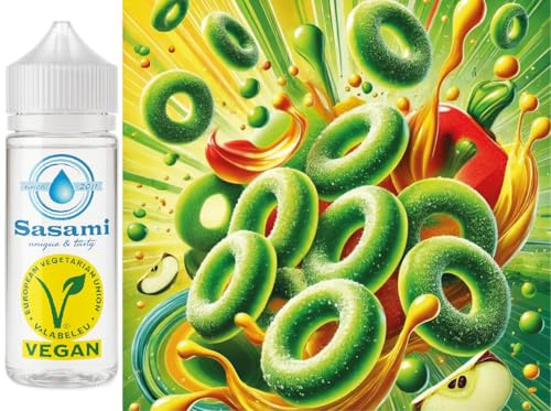 Aros de manzana - Apfel Ringe aroma concentrado - Vegano - Sasami - 100ml