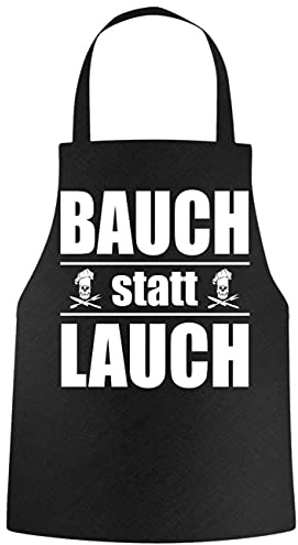 Spaß Kostet Grillschürze für Männer Sprüche Bauch statt Lauch