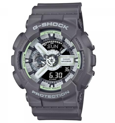 G-Shock Orologio da uomo Casio GA-110HD-8AER grigio
