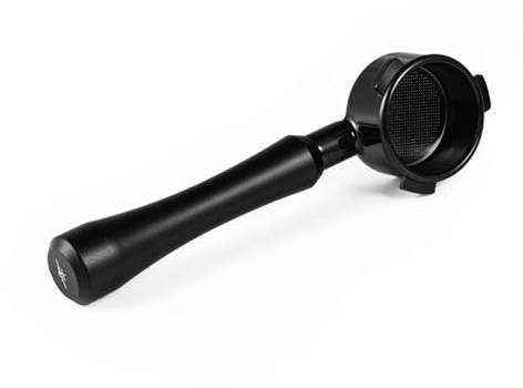 MHW-3BOMBER 54mm Bottomless Portafilter Fits Breville Barista Express, BES870XL, BES878, BES880, 3-Ears Flat Naked Espresso Portafilter with Filter Basket for 54mm Breville Machines, Astra BP7025B-OS