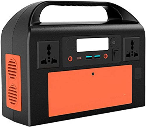 IYUESQ Centrale électrique Portable 300 W, générateur Solaire 333 Wh, Charge Rapide/Prises CA 110 V/Ports CC et Lampe de Poche LED, Batterie de Secours au Lithium pour la Maison, l'ex