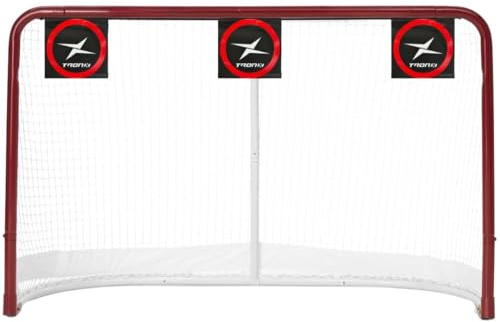 TronX Extreme Goal Targets - Sharp Shooting Training Aid - Helps You Score More Goals - Installed in Seconds - Fits Any Regulation Size Nets - Used by The Pros, Get Better at Hockey