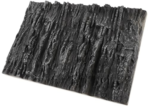 Kichvoe Fond pour Terrarium Reptile Décor Naturel pour Aquarium Tortue et Poissons Plaque de Fond Texturée pour Réservoir Reptiles Embellissement et