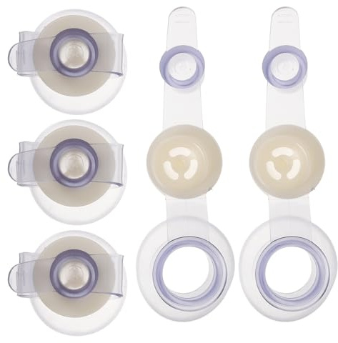 Adorainbow 5pcs Pvc Inflatable Air Valve Caps for Mattress Air Valve Replacement for Camping and Boating Inflatable Beds