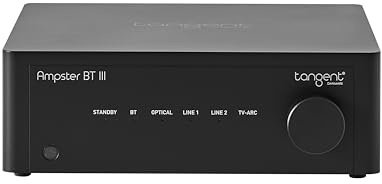 Tangent Ampster BT III Amplificateur stéréo - Bluetooth 5.1, HDMI ARC, design compact