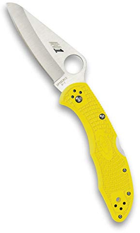 Spyderco Salt 2 - Mango: FRN * Amarillo_Filo: Liso