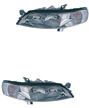 Halogen Scheinwerfer Set links & rechts Hauptscheinwerfer Frontscheinwerfer H7/H1 mit Steckdose für Model Vectra B J96 31_ 38_