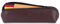 VON HEESEN® Echtleder Federmäppchen Leder Federmappe Etui für Stifte Mäppchen Schule Federtasche Uni Schlampermäppchen (Braun)