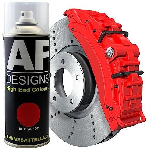 Alex Flittner Designs Bremssattellack ROT hitzebeständig 300° Thermolack 400ml Spray