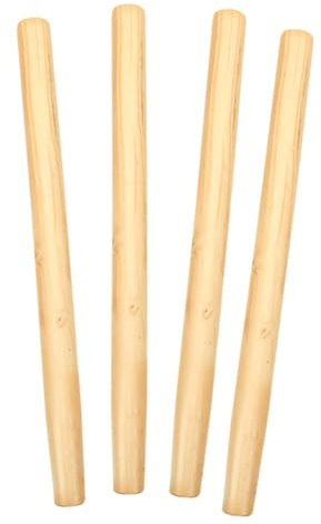 Gogogmee 4stücke Holzgriff Ergonomische Holzstiele Für Gartengeräte Langlebige Ersatzgriffe Für Schaufel Und Hacke Lange Leichte Und Robuste Holzgriffe Für Vielseitigen Einsatz