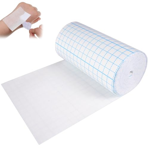 Bande MéDicale Respirante, 15 cm x 10 m AdhéSif MéDical, Pansement Adhésif Non tissé Bandage de Fixation Médicale, pour Soin Plaie, Découpable, pour Épaules, Arrière, Bras, Poignets, Cuisses