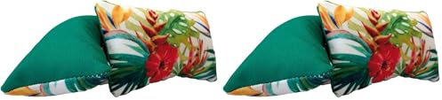 Croci Euphoria - Coussins avec Herbe à Chat, Jouet pour Chat avec Herbe à Chat, 2 Pcs, 10 x 6 cm (Lot de 2)