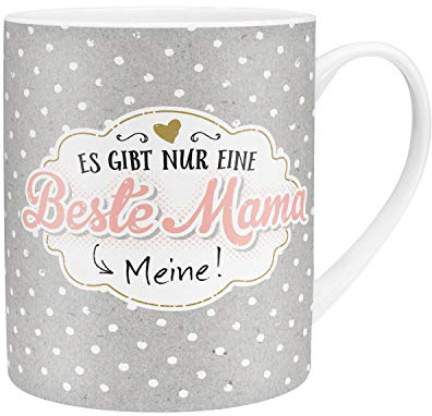 H:) PPY life XL-Tasse Motiv Mama | Große Kaffeetasse aus Porzellan, Jumbo-Becher, 60 cl, mit lustigem Spruch | Geschenk Mama, Muttertagsgeschenk | 45762