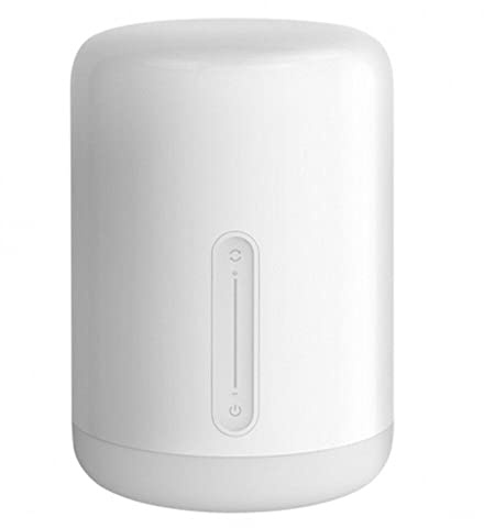 Xiaomi Mi Smart Bedside Lamp 2 Nachttisch-, Stimmungs- & Ambientelampe (Dimmbar,16 Mio Farben frei wählbar, iOS/Android Appverbindung via Mi Home App,Unterstützt Sprachassistenten z.B. Amazon Alexa)