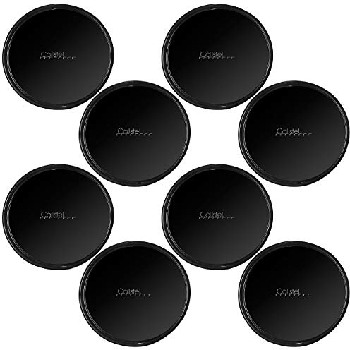 Callstel Klebepad: 8er-Set 2in1-Gel-Pad & Wandhalterung mit Nano-Technologie, Ø 80 mm (Nanopads, Haftpads, Halterungen für Navi)