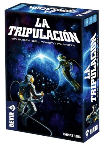 Devir - La Tripulación: En Busca del Noveno Planeta, Juego de CartasCooperativo, Juego Divertido y Ingenioso con Amigos |Edición Española