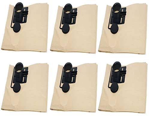 6 x Filterbeutel Ersatz für Festo/Festool CT22E CTM22E CTL33 CT-33 E CT-5 | CTL-20 CT-55 CT33E CTM-33 CTL-33 CTL-22 CT-22 CT-20 FIS-CT/CTL/CTM 33 452971 Kränzle Ventos 25 Ventos 35 Staubsaugerbeutel