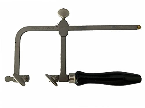 Niqua fretsaw Frame Hardened Tension-Screws 100-160 mm Bow Depth 150mm