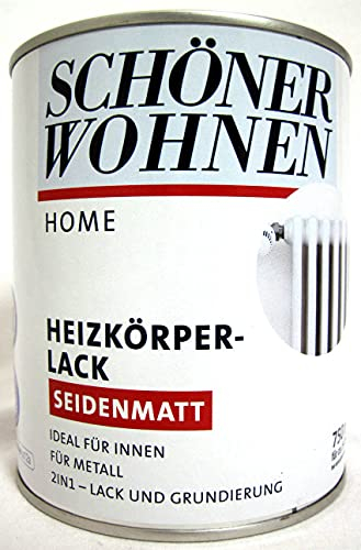 Home Heizkörperlack 750 ml, weiß, seidenmatt, Acryllack SW