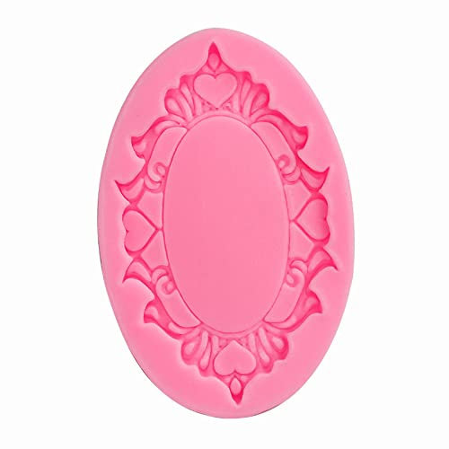 Stampo Per Zucchero Flip 2 Pezzi Specchio Di Pizzo Ghirlanda Classica Europea Cottura Al Cioccolato Sugar Flip Stampo In Silicone