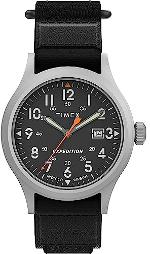 Timex Expedition Scout TW4B29600 Montre pour Homme, 40 mm, Bracelet en Tissu