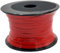 Maurerschnur Polyethylen Ø 2,0 mm Knotenfest Reißfest Belastbar Richtschnur auf Spule Bauschnur Lotschnur Pflasterschnur (Rot, 1x50m)