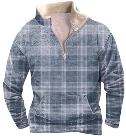 KONG JIMFAN Deutsche Trikot Hoodie Herren Zipper T Herren T Shirt Herren Pullover and Geschenke Für Männer Über 50 Pullover Mit Blusenkragen Creme Pulli Hoodie Herren Mit Print(Royal Blue,M)