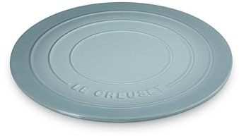 Le Creuset Stoneware Round Pizza Stone, 15 in., Sea Salt